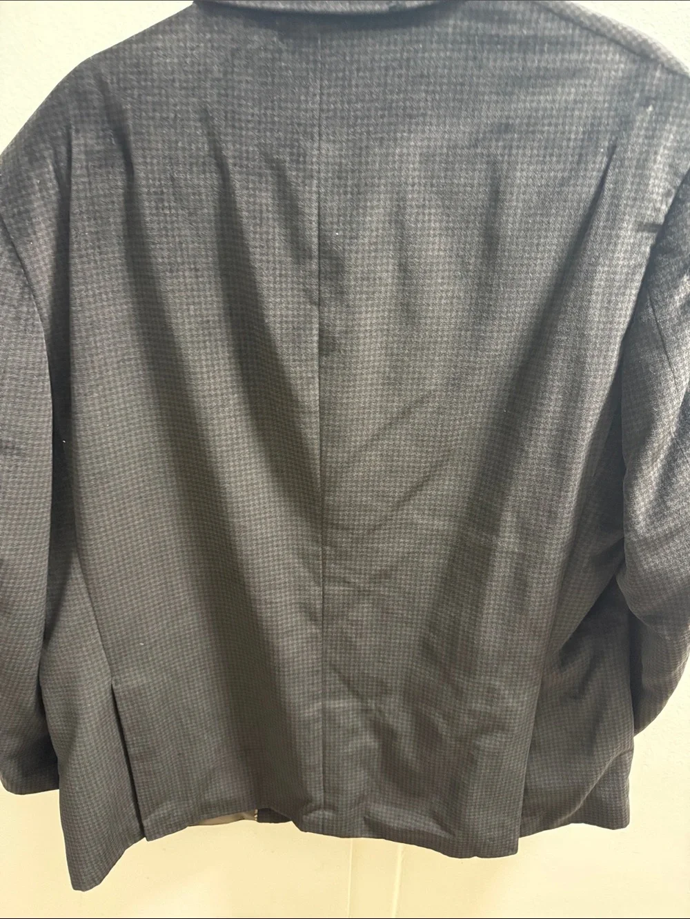 Men's  Black an brown Houndstooth Sport Coat Blazer